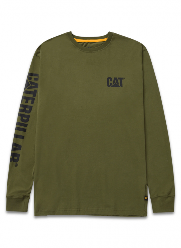Vyriški marškinėliai ilgomis rankovėmis CAT 1510034