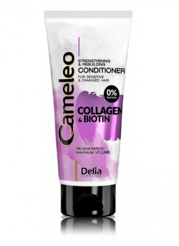 Укрепляющий кондиционер для волос Cameleo Collagen & Biotin