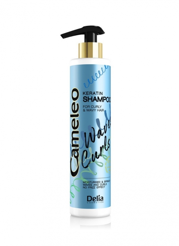 Šampūns Cameleo Waves&Curls ar keratīnu