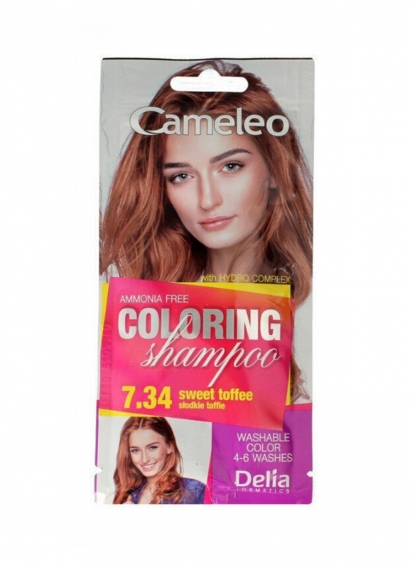 Тонирующий шампунь Cameleo 7.34 корица