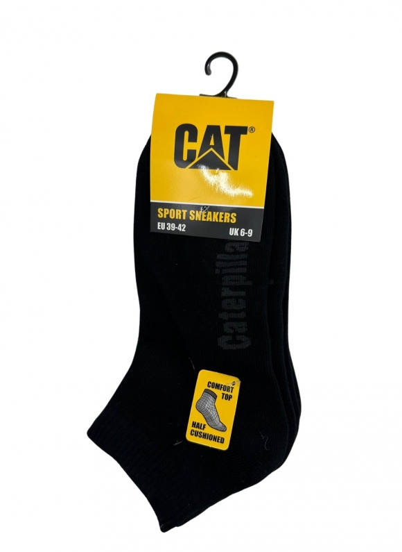 Vīriešu zemās sporta zeķes CAT AV807 3 pāri